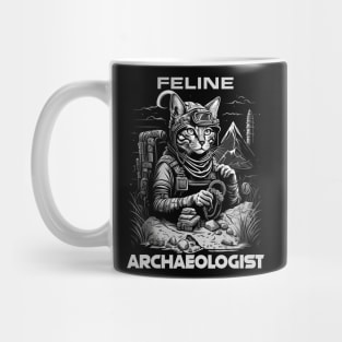 Feline Archaeologist Mug
